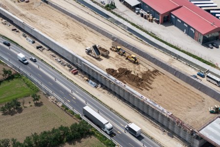 Cati kilometri vor fi dati in circulatie din autostrada A1 Sibiu-Pitesti pana la 1 decembrie. Anuntul lui Sorin Grindeanu