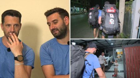 Asia Express sezonul 7. De ce surpriza au avut parte Adi Nartea si Cosmin Vijeu in timp ce cautau cazare. Unde au innoptat