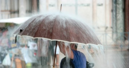 Cod galben de ploi in noua judete. Harta zonelor vizate de avertizarea meteo