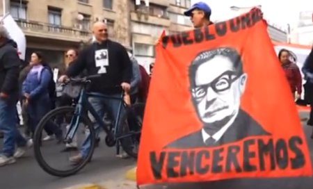 Demonstratie la Santiago de Chile in memoria victimelor dictaturii: s-a lasat cu ciocniri cu politistii