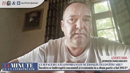 ZF 15 minute cu un antreprenor, un proiect Ziarul Financiar si Alpha Bank. Procesatorul de nuca Transilvania Nuts are in plan construirea unei noi fabrici in Ciugud. Investitia se ridica la circa 7 milioane de euro