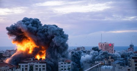 40 de morti in urma unui atac israelian intr-o tabara de corturi pentru palestinienii stramutati din sudul Gazei