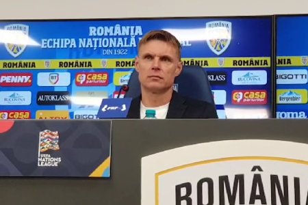 Selectionerul Lituaniei da vina pe arbitraj dupa ce a pierdut in Ghencea: Romania e o echipa puternica, nu are nevoie de ajutor. Am avut un gol valabil