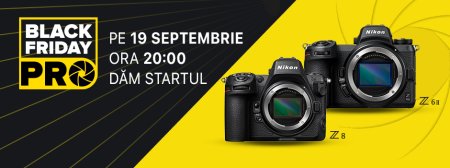 Yellow Store lanseaza campania Black Friday PRO pe 19 septembrie - Echipamente foto profesionale la cele mai mari reduceri din 2024