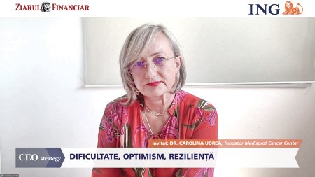 CEO Strategy, un proiect realizat de Ziarul Financiar in parteneriat cu ING Bank. Carolina Udrea, Medisprof: Modificarile fiscale de anul acesta ne-au pus putin in dificultate, dar proiectele merg inainte. Pe langa spitalul de la Piatra Neamt pe care l-am deschis de curand, avem proiecte de dezvoltare pentru Cluj de 2,5 mil. euro