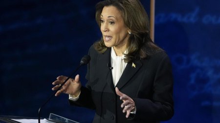 Kamala Harris a vorbit de vizita sa in Romania la dezbaterea prezidentiala cu Donald Trump