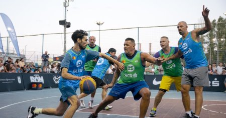 Andrei Pavel si Anghel Damian, vedetele inchiderii sezonului BCR Sport Arena Streetball