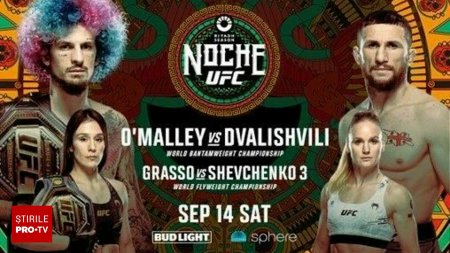 Cea mai tare gala UFC din istorie e duminica, de la ora 05:00, pe VOYO. Doar productia a costat 20 de milioane de dolari