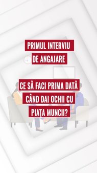 Primul interviu de angajare, intre agonie si extaz