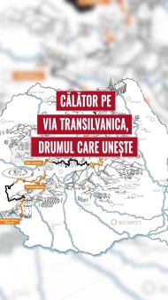 Calator pe Via Transilvanica, drumul care uneste