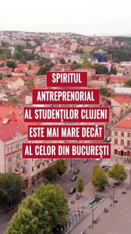 Clujul depaseste Bucurestiul!