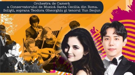 Soprana Teodora Gheorghiu, concert extraordinar la Focsani, alaturi de  Academia Santa Cecilia din Roma, la inchiderea Festivalului Classic for Teens