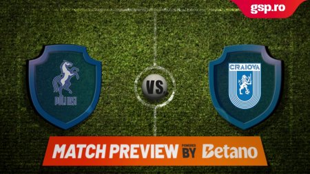 MATCH PREVIEW » Poli Iasi vs. Universitatea Craiova - Etapa 9 - SuperLiga