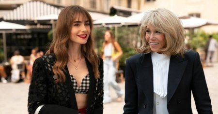 Brigitte Macron, prima doamna a Frantei, va aparea in serialul 