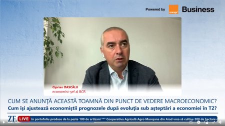 ZF Live. Ciprian Dascalu, economistul-sef al BCR avertizeaza: Deficitul comercial, adica banii care ies din tara, nu este acoperit de intrarile de investitii straine directe. Cresterea consumului din Romania a fost inghitita de importuri si nu a ajutat economia