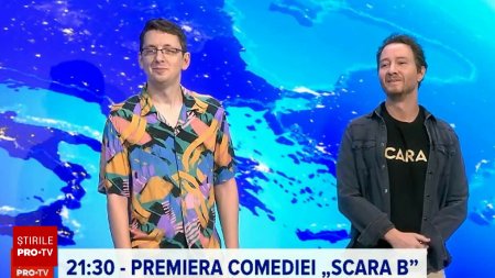 Scara B se vede la PRO TV si pe <span style='background:#EDF514'>VOYO</span> joi, de la 21:30. Cum a aparut ideea serialului de comedie