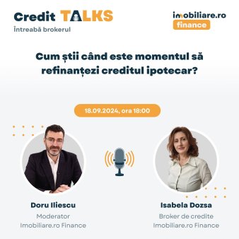 Cand este momentul potrivit pentru o refinantare? Participa la webinarul 