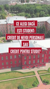 Ce alegi daca esti student: <span style='background:#EDF514'>CREDIT DE NEVOI PERSONALE</span> sau credit pentru studii?