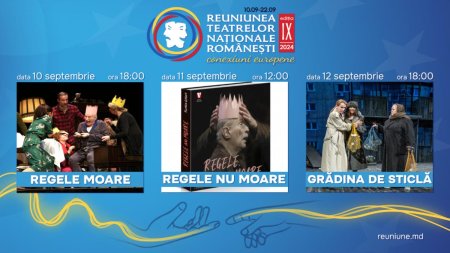 ICR sustine Reuniunea Teatrelor Nationale Romanesti la Chisinau, desfasurata sub genericul Conexiuni europene