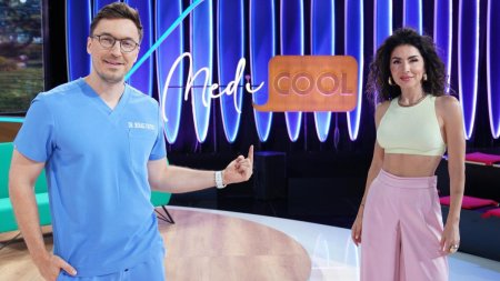 Dr. Mihail Pautov si Carmen Bruma revin la Antena 1 cu un nou sezon MediCOOL, incepand din 14 septembrie, in fiecare sambata, de la 12.00