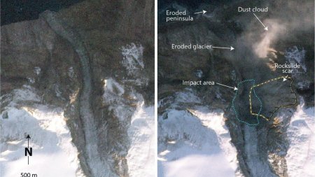 Toata planeta a vibrat timp de noua zile dupa un mega-tsunami: Vibratiile au strabatut Groenlanda pana in Antarctica intr-o ora