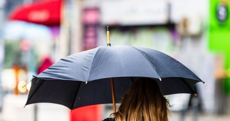 Avertizari meteo: Vin ploile in aproape toata tara. Judetele care se afla sub cod portocaliu si cod galben