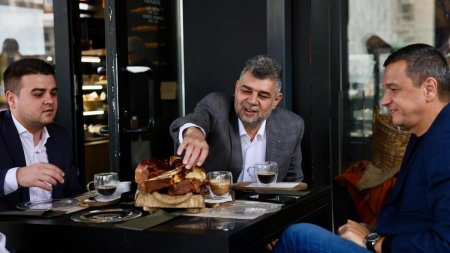 Ciolacu a mers la <span style='background:#EDF514'>TERASA</span> cu Grindeanu: Asta patesti cand iesi la o cafea in Suceava!. Ce si-au comandat