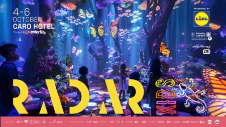 RADAR Kids: Instalatii de arta, jocuri interactive si proiectii special create pentru copii