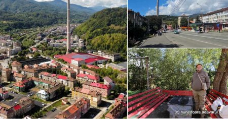 Colosul inalt de 220 de metri, emblema industriei ceausiste. Atat a mai ramas din uzina unde lucrau 4.000 de femei