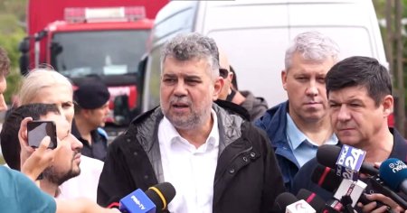 Marcel Ciolacu, la Galati pentru a evalua situatia cauzata de inundatii: Prioritatea este salvarea de vieti omenesti