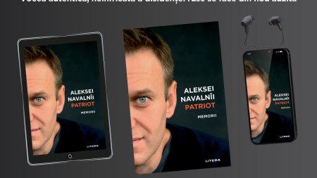 Patriot.Memorii de Aleksei Navalnii, cea mai asteptata carte a anului,  va aparea la Editura Litera