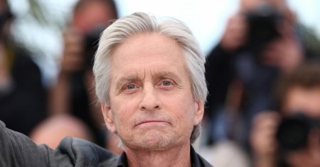 Michael Douglas s-a intalnit cu presedintele ucrainean Zelenski: 