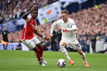 Tottenham - Arsenal, in derby-ul nordului Londrei din Premier League » Echipele probabile + Ce se intampla cu Radu Dragusin