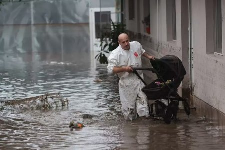 IGSU: Bilantul inundatiilor - 28 de localitati afectate, 4 decese si 2 disparuti