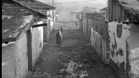 Fotografie din 1965 din Ferentari, virala pe retelele sociale: patru copii si-un caine