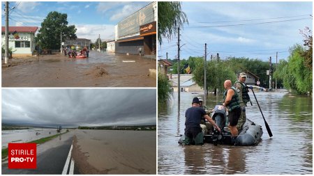 Scoli inchise din cauza inundatiilor. Lista unitatilor de invatamant in care nu vor avea loc cursuri