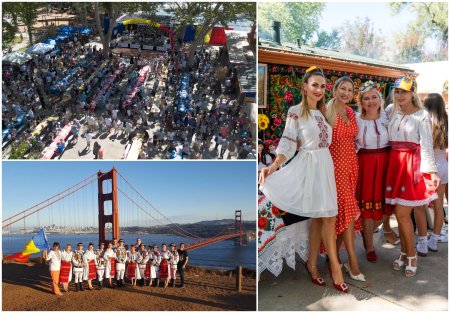 Mica Romanie din California: 6.000 de romani au sarbatorit cu sarmale, amandine si must la cel mai mare festival traditional din SUA