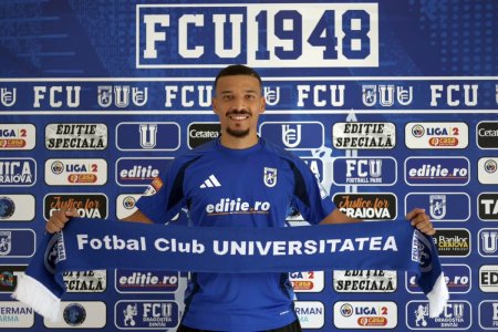 Adrian Mititelu continua transferurile la FCU Craiova » Noul jucator prezentat de olteni: Bine ai venit!