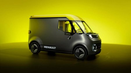 Utilitara electrica pentru oras. Concept Renault-Volvo