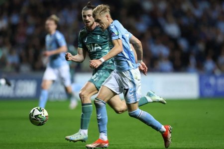 Radu Dragusin, facut praf in presa din Anglia dupa Coventry - Tottenham 1-2: 