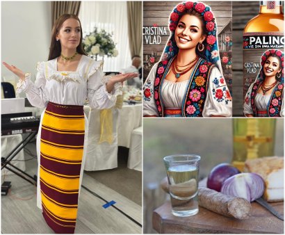 Cristina Vlad, de la muzica traditionala la o afacere de familie cu propria palinca: 