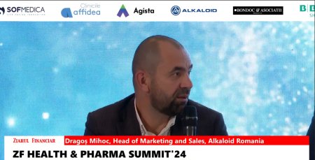 Dragos Mihoc, Alkaloid Romania: Suntem printre putinii producatori care au disponibile pe piata din Romania antibiotice pentru adulti si pentru copii. Piata pentru copii este limitata