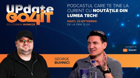 Nu ratati discutia cu George Buhnici despre inovatiile digitale la Update Go4it #4