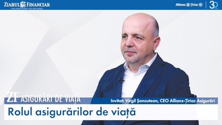 ZF Asigurari de Viata, un proiect editorial realizat cu sustinerea Allianz-Tiriac. Virgil Soncutean, CEO al Allianz-Tiriac: Exista vesti bune, atat in ceea ce priveste perceptia consumatorilor si nonclientilor, cat si privind pregatirea lor in a avea dialoguri despre subiectul asigurarilor de viata