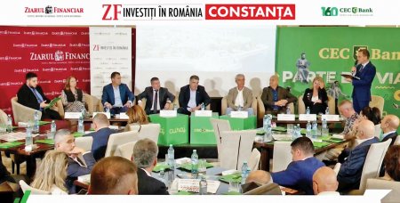 Conferinta ZF Investiti In Romania - Constanta. Crizele vin si cu oportunitati, iar acest lucru se vede in Constanta. Vedem efervescenta in finantare in sectorul agroalimentar, constructii si industrie