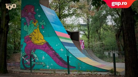 Skatepark-ul din Herastrau a fost redeschis de Visa » Ana-Maria Branza, Virgil Stanescu si Bogdan Stelea au inaugurat finalizarea renovarii