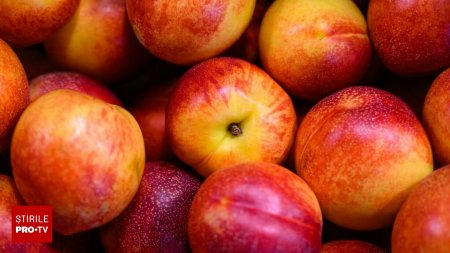 Nectarine cu nivel ridicat de pesticide, retrase de la vanzare de comisarii ANPC. In ce magazine erau comercializate