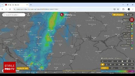 Alerta in Romania. Ploile masive ale ciclonului Ashley vin in acelasi timp cu <span style='background:#EDF514'>VIITURA</span> de pe Dunare. Sfaturi pentru populatie