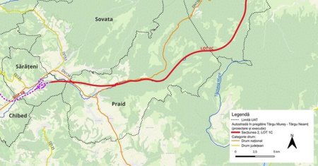 Incep lucrarile la cea mai importanta autostrada din istoria Romaniei. Lungimea totala depaseste 300 km