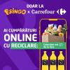 Cumparaturi online cu <span style='background:#EDF514'>RECICLARE</span>: Bringo si Carrefour lanseaza primul serviciu de colectare a ambalajelor cu garantie SGR